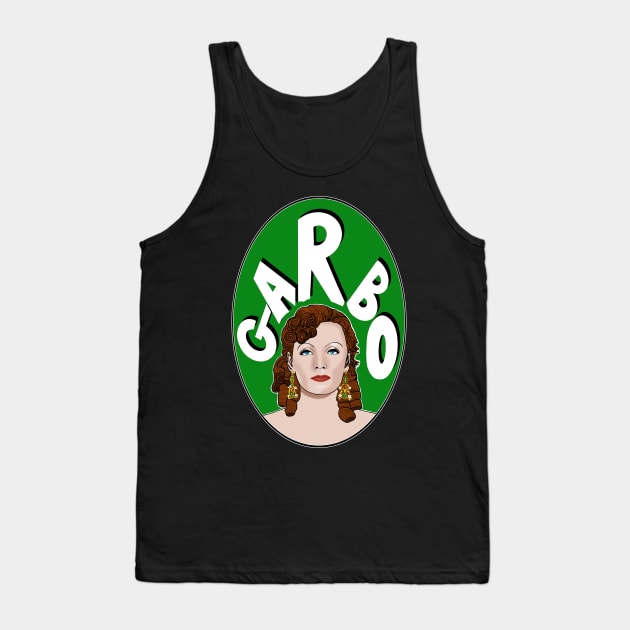 Greta Garbo Tank Top by EmmaFifield